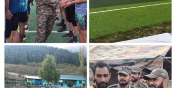 Chinar Corps Champions Youth Empowerment with Volleyball Tournament in Kupwara