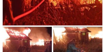 Massive Fire Breaks Out in Batpora, Kupwara: Quick Response from 41 RR Prevents Casualties