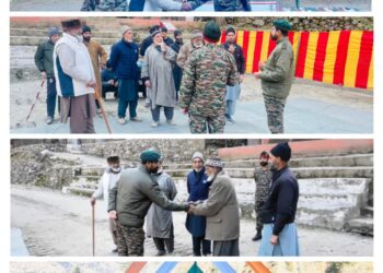 Indian Army Honors Veterans, Strengthens Community Bonds in Keran, Kupwara