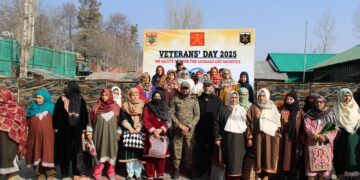 Honoring Heroes: Veterans Day Celebrated with Enthusiasm in Kupwara