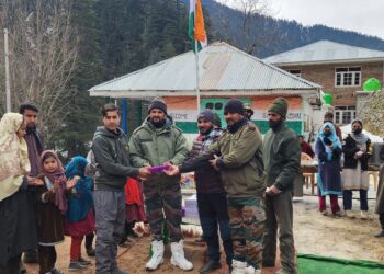 Indian Army Day Celebrated with Enthusiasm in Keran Kundian