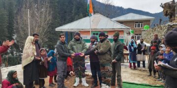 Indian Army Day Celebrated with Enthusiasm in Keran Kundian