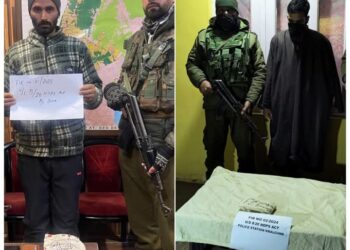 Police Arrest Two Drug Peddlers in Srinagar and Handwara