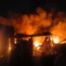 Massive Fire Engulfs Residential Structure in Hazratbal, Srinagar