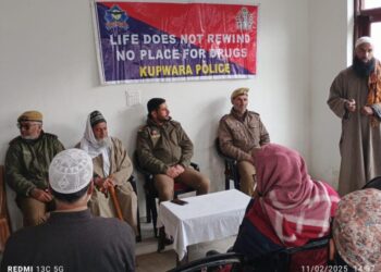 Drug De-Addiction Awareness Program Held at Police Station Sogam, Kupwara