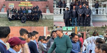 Students from Five States Visit Tangdhar and Teetwal