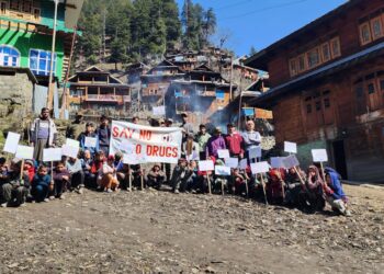 Indian Army Organizes Anti-Drug Rally in Kundian Village