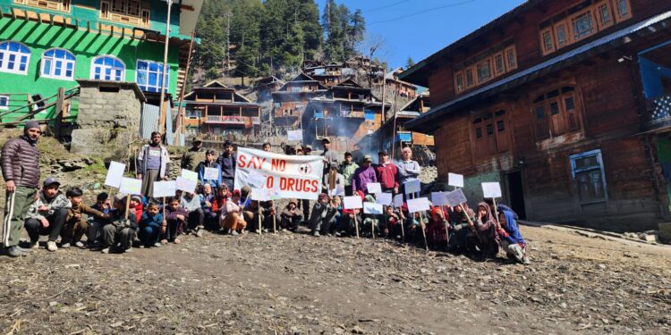 Indian Army Organizes Anti-Drug Rally in Kundian Village