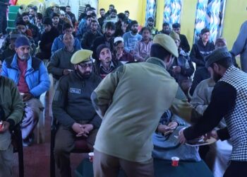 Drug Awareness Program Draws Crowd in Teetwal, Highlights Devastating Impact of Addiction