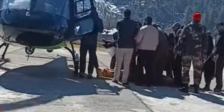 Karnah Administration Airlifts Critical Patients