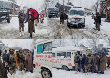 Indian Army Rescues Pregnant Woman Amid Heavy Snowfall in Lolab