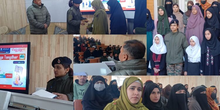 Army Highlights Career Opportunities in the Armed Forces at GDC Tangdhar