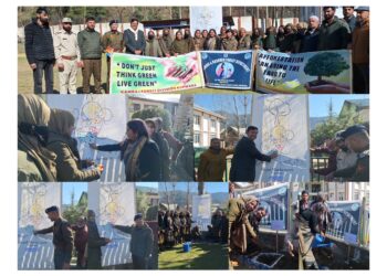 Arshiya Ojha Leads Women’s Day Celebration with Plantation Drive at DPL Kupwara
