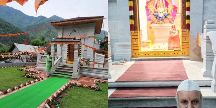 Karnah: Save Sharda Committee Thanks CM for Granting Yatri Niwas at Sharda Temple