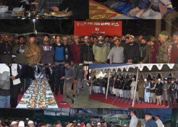 Indian Army Hosts Grand Iftar Parties in Karnah