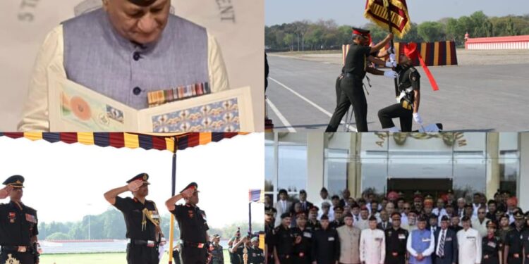 200 Years Of Valour: Rajput Regiment’s 5th Battalion Honoured With Commemorative Stamp And New Colours