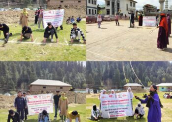 Kupwara Hosts District-Level Sports Meet Under MY Bharat Initiative