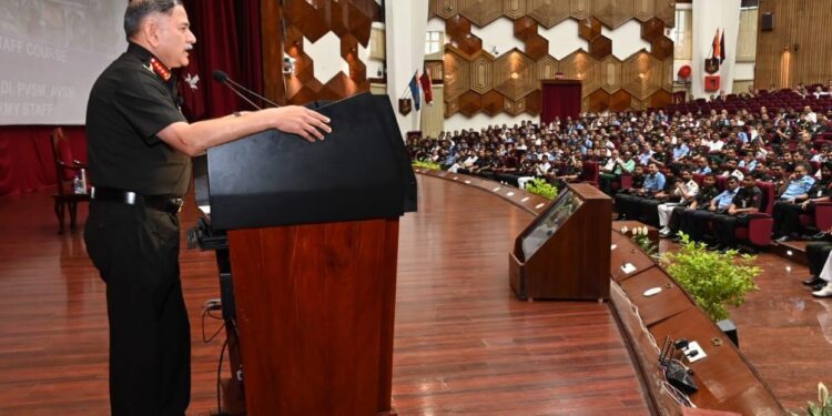 COAS Gen Upendra Dwivedi Calls For Greater Jointness And Integration Among Armed Forces