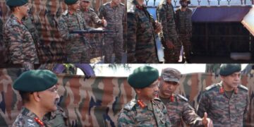 Lt Gen MV Suchindra Kumar Reviews Operational Readiness 