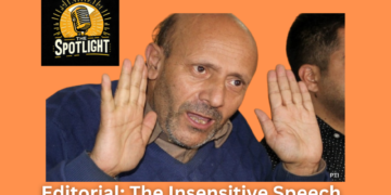 Editorial: The Insensitive Speech