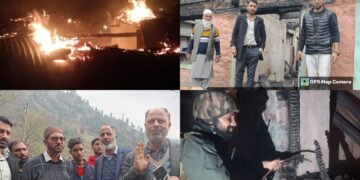 Kupwara: Tangdar Nard Fire Leaves Families Homeless