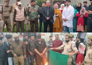 SKIMS Medical College Organizes Interactive Fire Safety Mock Drill