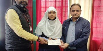 Kafa Tasleem of AGS Hajinar Wins ₹25,000 Cash Award in Dhai Akhar Letter Writing Campaign