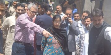 CM Omar Abdullah Visits Shelling-Affected Areas in Karnah