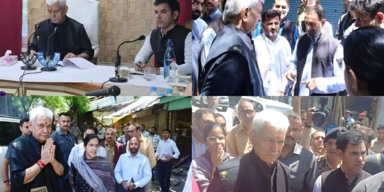 LG Manoj Sinha Visits Karnah 