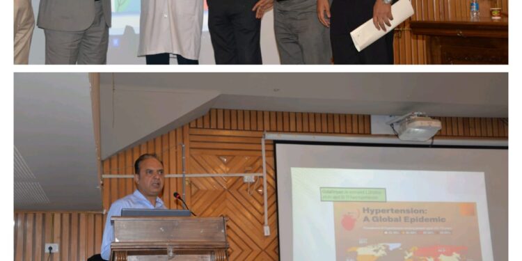 SKIMS Medical College Commemorates World Hypertension Day with Awareness Program