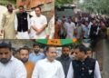 Sunil Sharma Visits Shelling-Hit Areas in Karnah