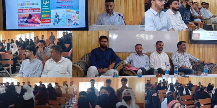 GDC Tangdhar Champions Drug-Free India with Successful “Nasha Mukt Bharat Abhiyaan” Event