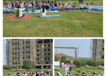 SKIMS Medical College Marks International Yoga Day