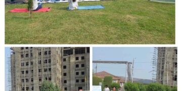 SKIMS Medical College Marks International Yoga Day
