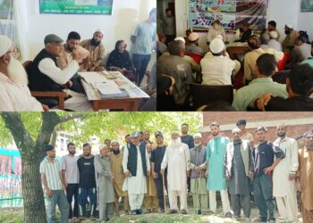 Senior BJP Leader Idrees Karnahi Holds Public Meetings Across Karnah