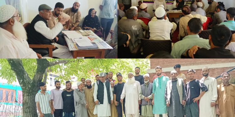 Senior BJP Leader Idrees Karnahi Holds Public Meetings Across Karnah