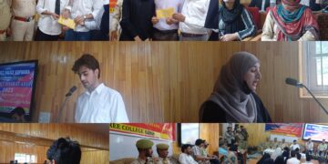 Debate and Quiz Competition on Drug Addiction Awareness Organised at GDC Tangdar in Collaboration with District Police Kupwara