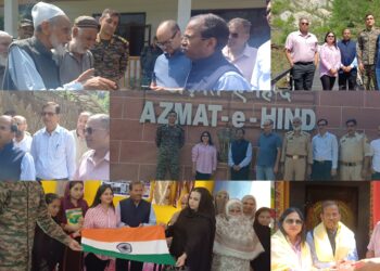 A.K. Singh Visits Karnah, Highlights Border Development, Cultural Harmony, and Empowerment.