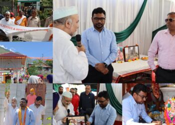 Sharda Divas Celebrated with Grandeur at Sharda Yatra Temple, LoC Teetwal