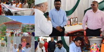 Sharda Divas Celebrated with Grandeur at Sharda Yatra Temple, LoC Teetwal