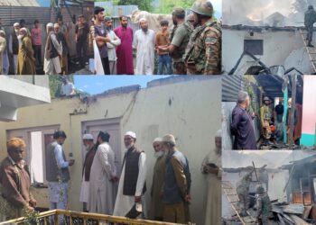 MLA Karnah Visits Fire-Ravaged Dar-ul-Mominat Madrasa, Assures Full Support