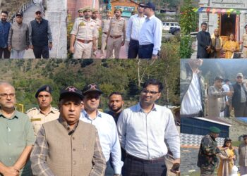PCCF inspects Karnah Range, Kehmil Forest Division Kupwara