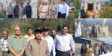 PCCF inspects Karnah Range, Kehmil Forest Division Kupwara