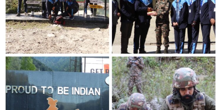 ASEEM Foundation Facilitates Visit of Students from Pune to 06 Rashtriya Rifles (SIKH) on the Line of Control in Remote Region of Keran