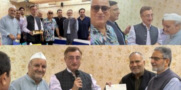 Vivek Tankha MP grants 10 lacs to kashmiri pandits for culture & Heritage centre