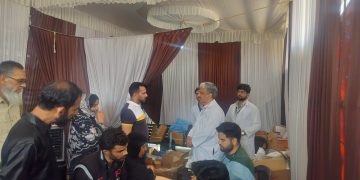 Medical Camp by SKIMS Medical College Ensures Round the Clock Healthcare During Muharram